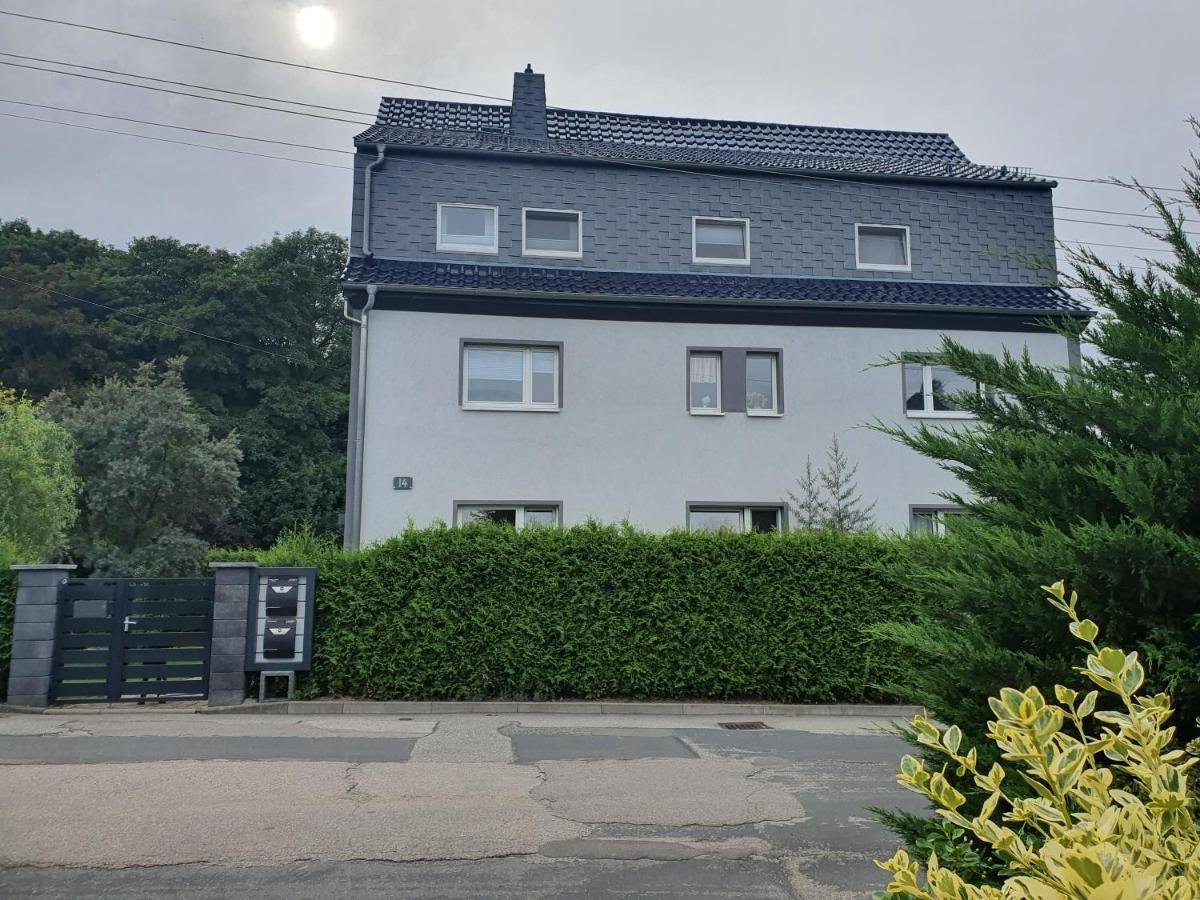 Ferienwohnung Anni's Waldblick Burgstadt Exterior foto